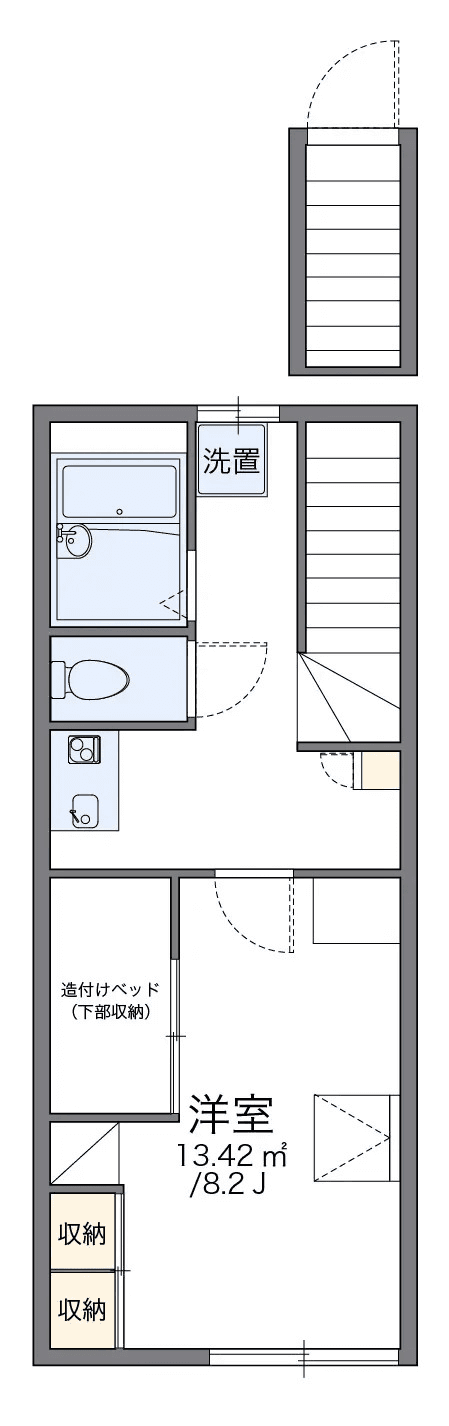 Sơ đồ bố trí căn P000865 — 1K