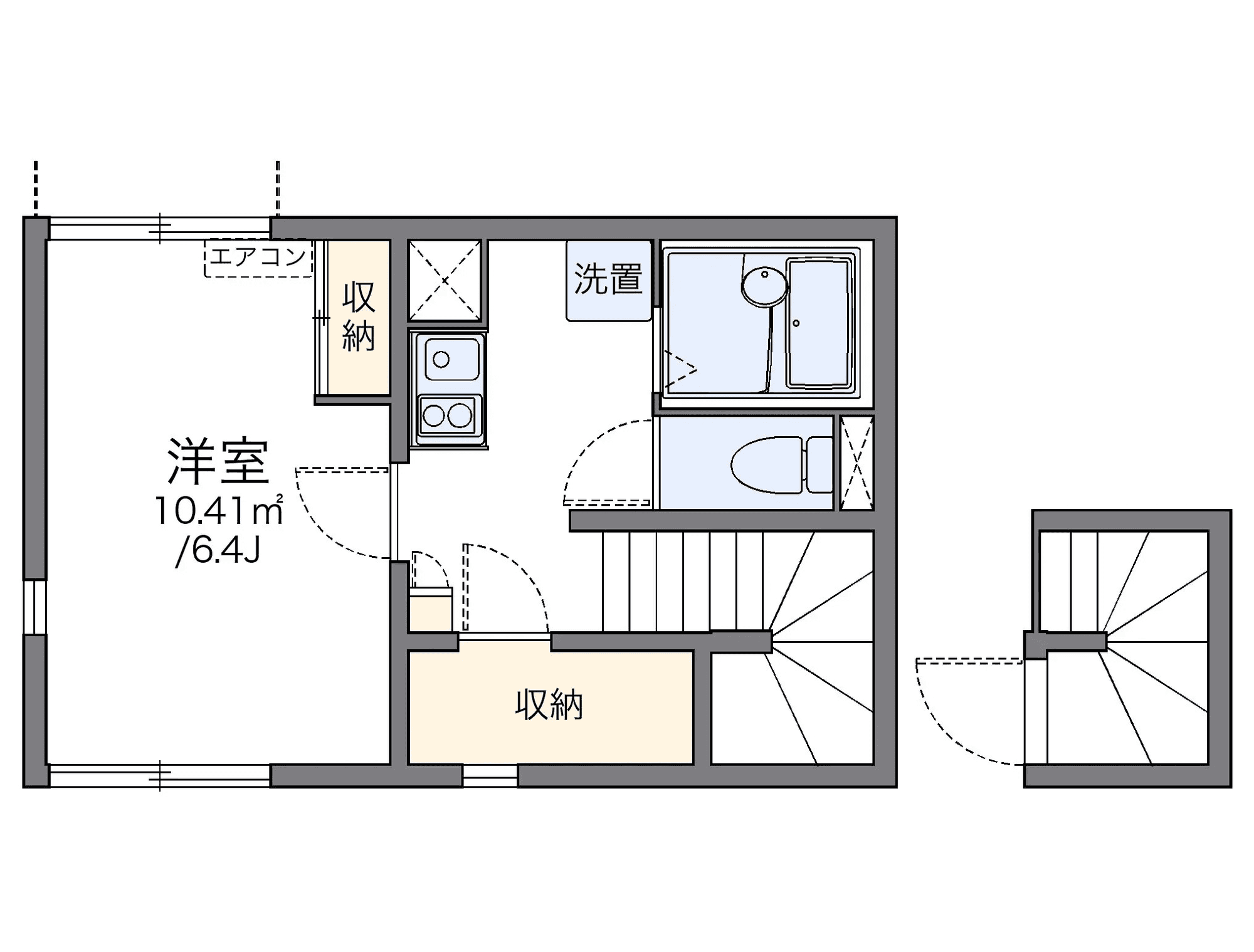 Sơ đồ bố trí căn P001235 — 1K