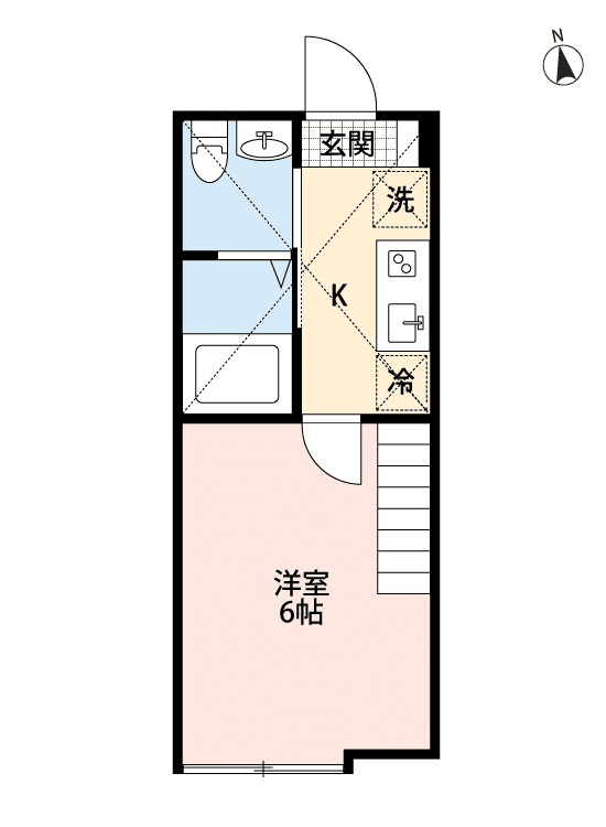 Floor plan of unit P000985 — 1K
