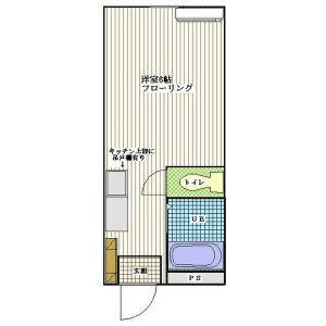 Sơ đồ bố trí căn P000283 — 1K