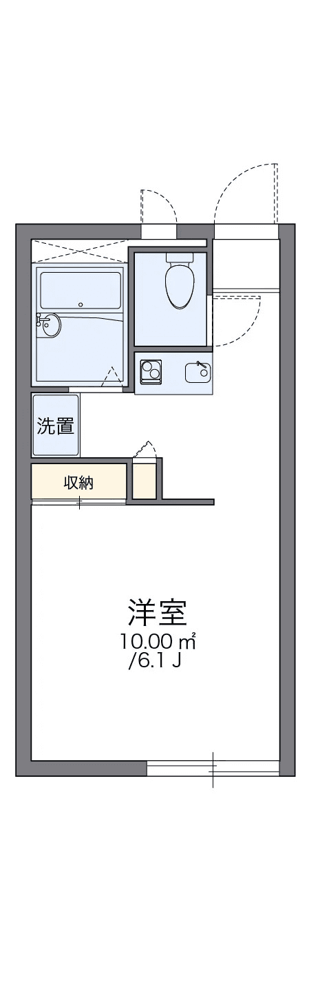 Sơ đồ bố trí căn P000562 — 1K
