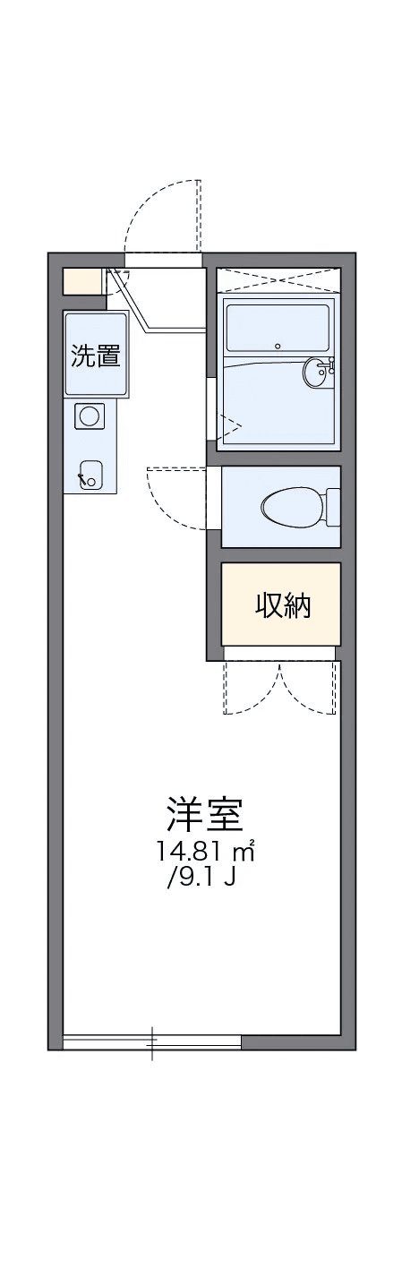 Sơ đồ bố trí căn P000560 — 1K