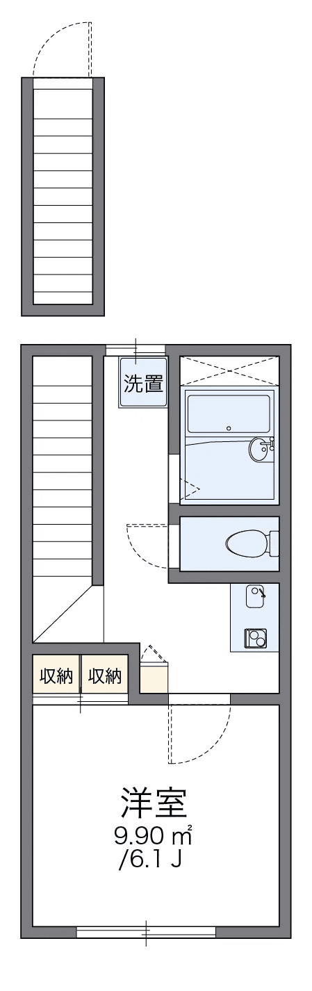 Sơ đồ bố trí căn P000634 — 1K