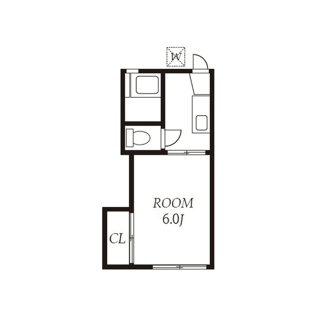 Floor plan of unit P000943 — 1K