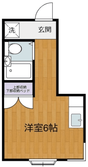 Denah unit P000251 — 1R