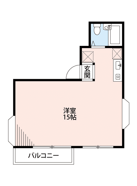 Denah unit P000241 — 1R