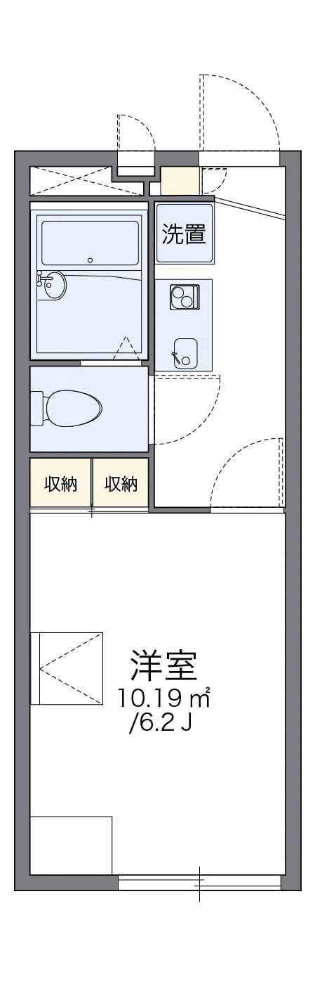 Sơ đồ bố trí căn P000632 — 1K