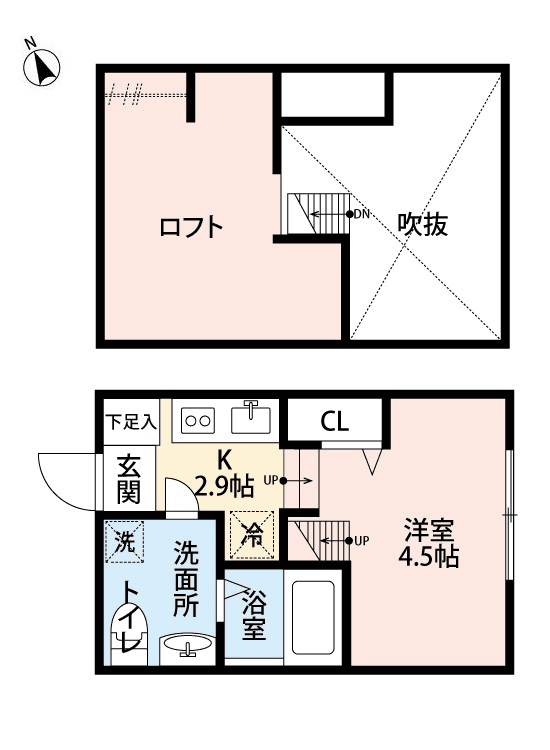 Floor plan of unit P000887 — 1R