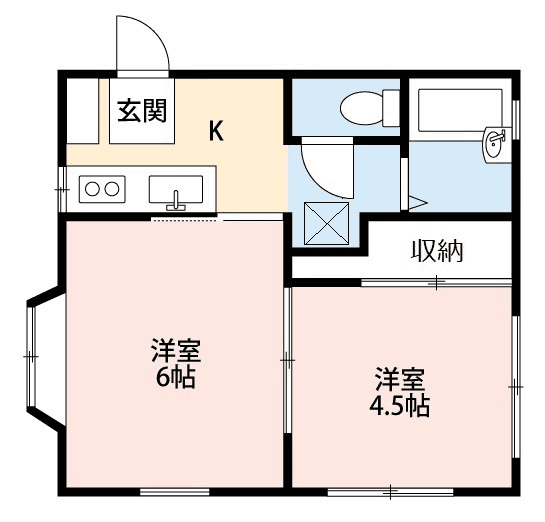 Denah unit P000225 — 2K