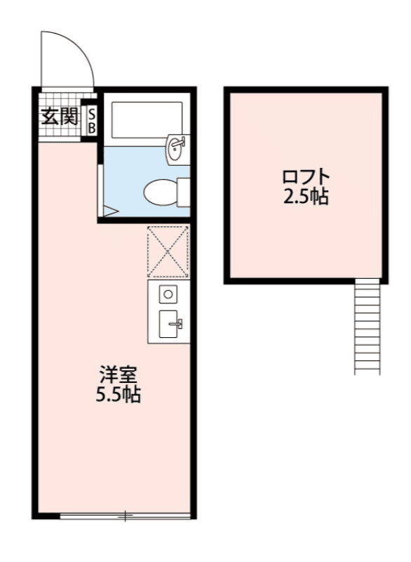 Denah unit P000417 — 1R