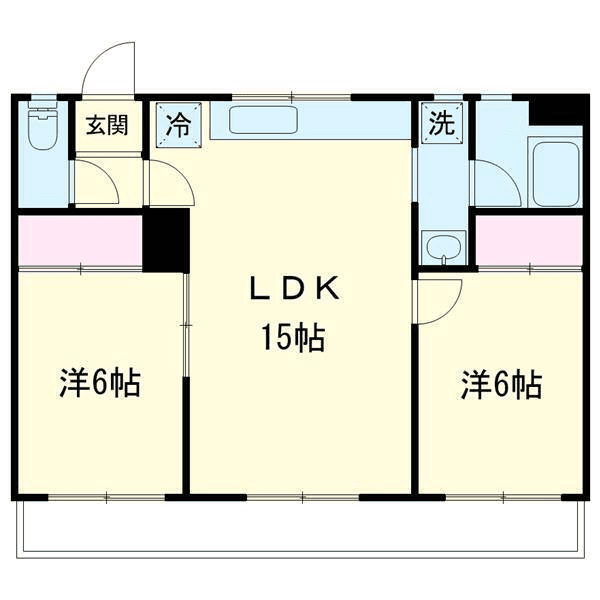 कोठा P000932 को नक्सा — 2LDK