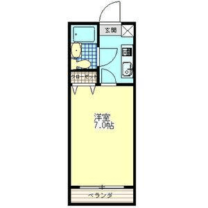 Denah unit P000271 — 1K