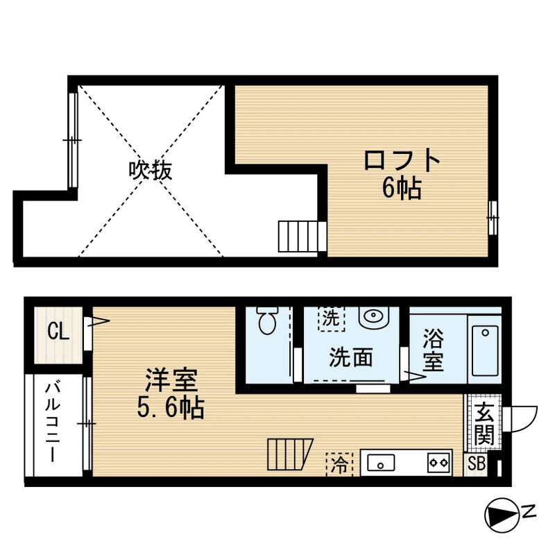 Floor plan of unit P000947 — 1R