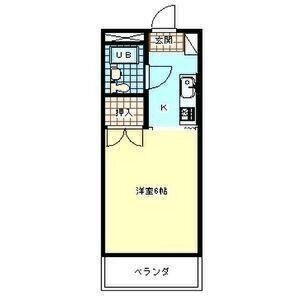 Denah unit P000337 — 1K