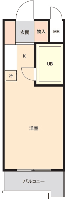 Denah unit P000275 — 1R