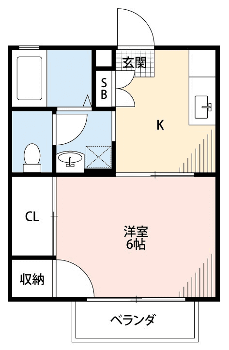 Denah unit P000447 — 1K
