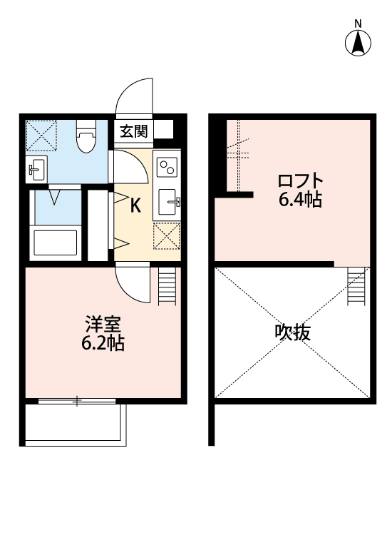 Denah unit P000957 — 1K