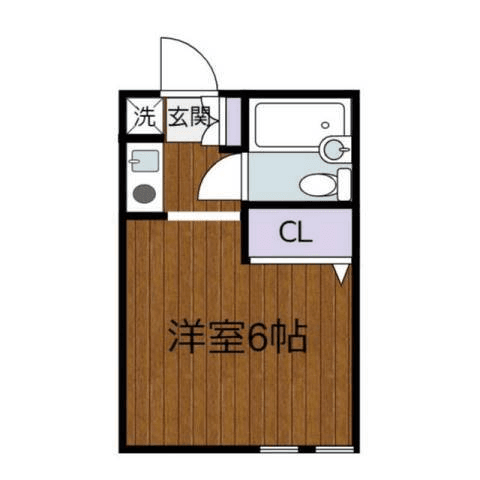 P000276 매물 평면도 — 1R