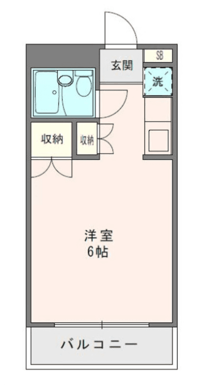 Denah unit P000970 — 1R