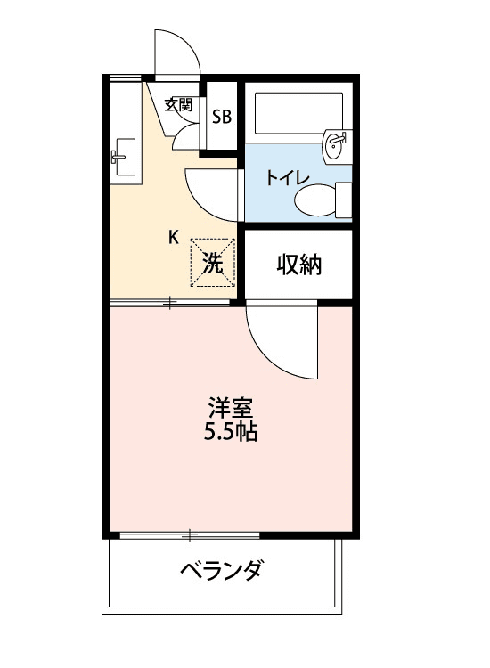 Denah unit P000352 — 1R